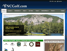 Tablet Screenshot of ncgolf.com